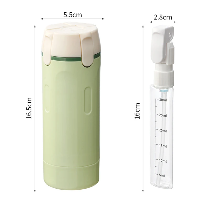 4 in 1 Travel Dispenser Bottle