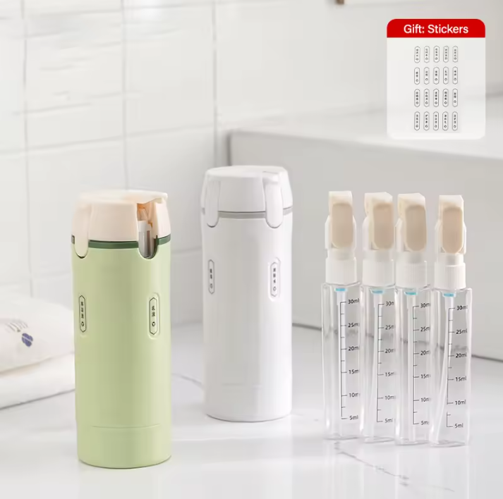 4 in 1 Travel Dispenser Bottle