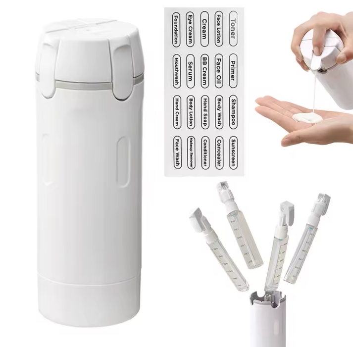 4 in 1 Travel Dispenser Bottle