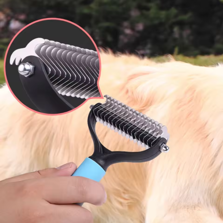 Double Sided Pet Knot Comb