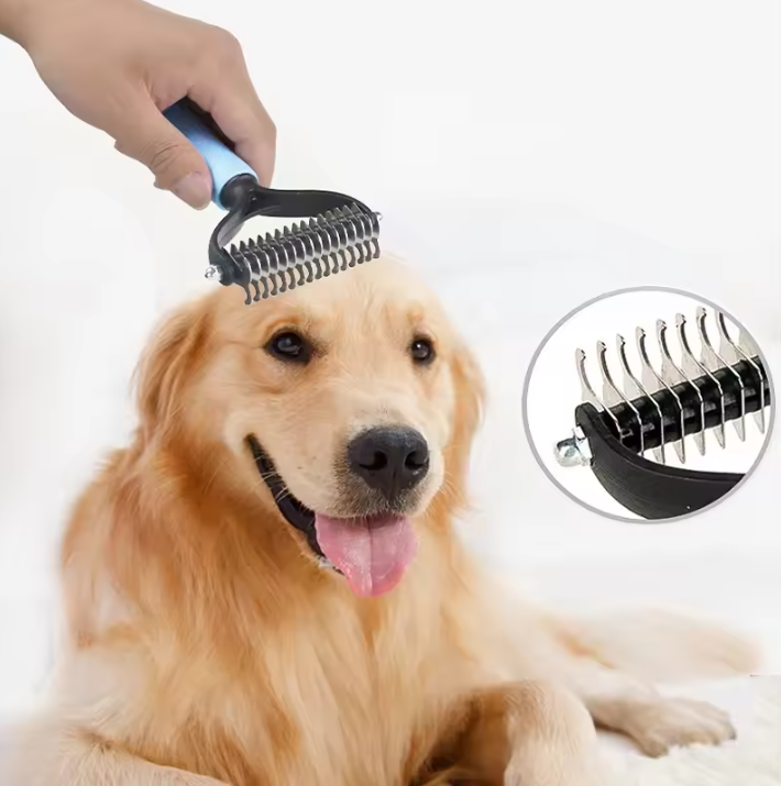 Double Sided Pet Knot Comb