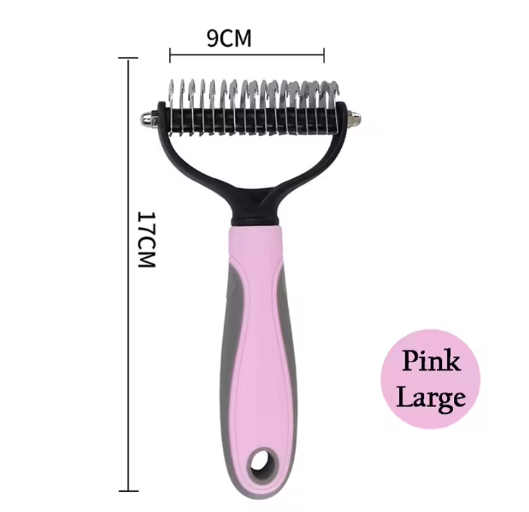 Double Sided Pet Knot Comb