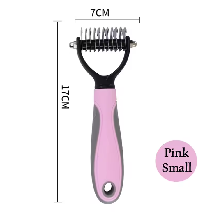 Double Sided Pet Knot Comb