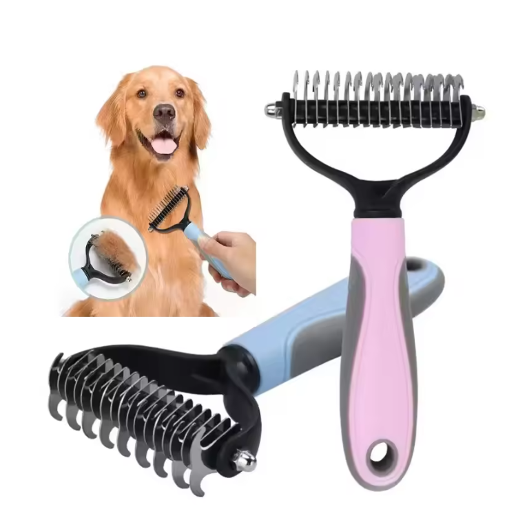 Double Sided Pet Knot Comb