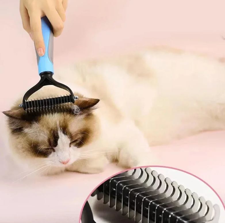 Double Sided Pet Knot Comb
