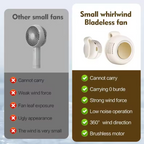 Mini Bladeless Clip Fan